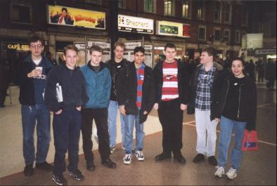 All of us at Victoria Station